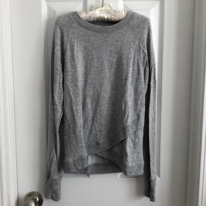 Athleta Girl Heather Gray Sweatshirt